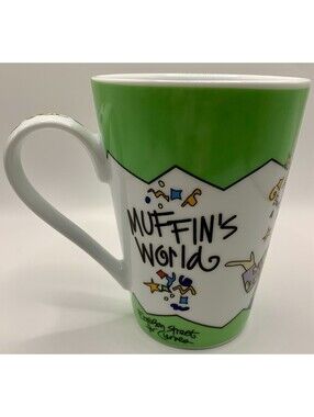 Vtg. Emerson Street For Curves Ladies Fitness 12 Oz. Coffee Mug Muffin’s World